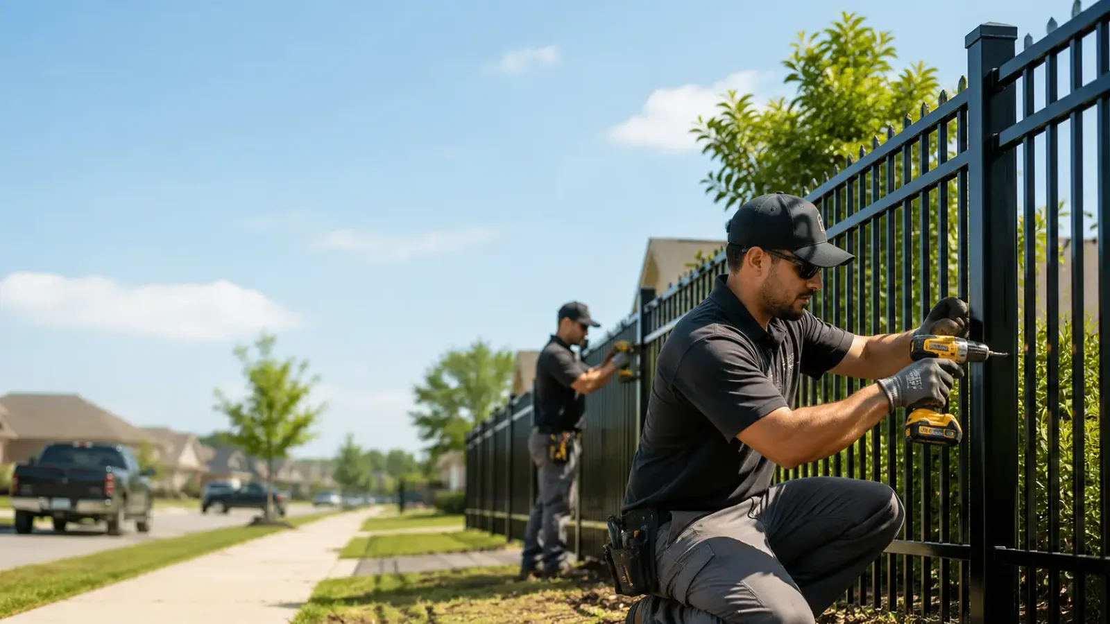 Metal Fence Installation in North Wales, PA